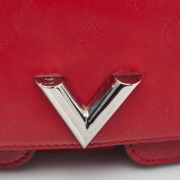 Louis Vuitton Rubis Monogram Leather Very Chain Bag - Picture 3 of 10